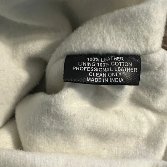 NICHOLAS K Sultan Jacket - Brown Leather Toggle Coat - Picture 16 of 16